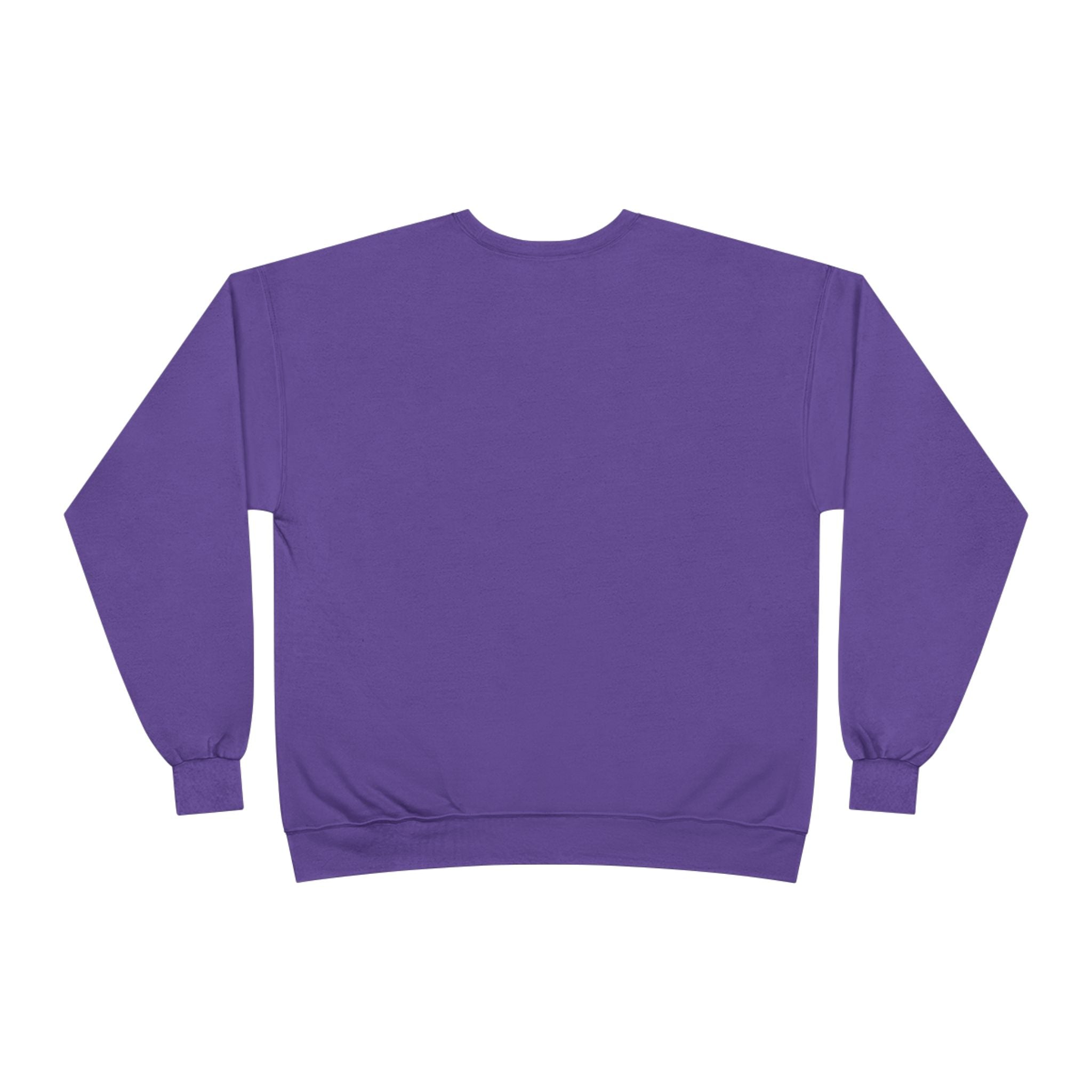 Jesus Crown Crewneck Sweatshirt — Gold Script Inspirational Pullover