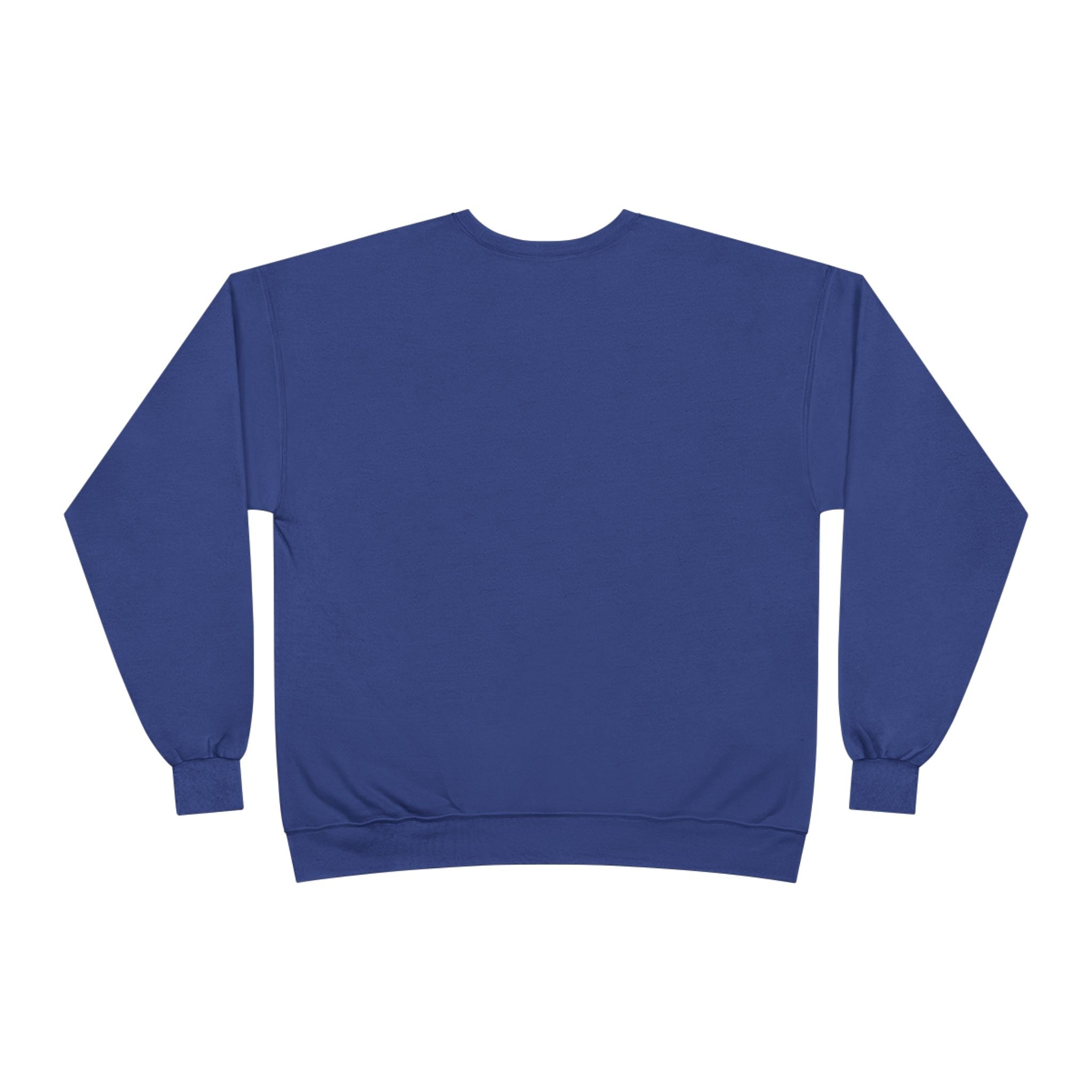 Jesus Crown Crewneck Sweatshirt — Gold Script Inspirational Pullover