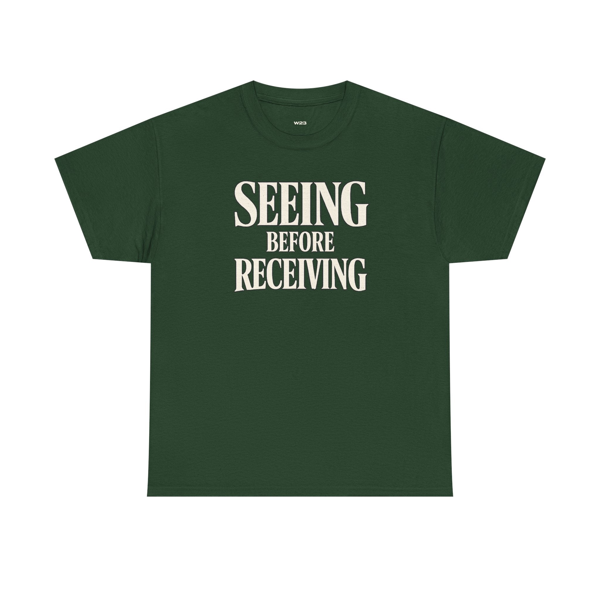 Seeing Before Receiving — Guinness World Records Commemorative Tee